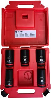 Milwaukee SHOCKWAVE Schlagnuss 3/4" lang Set 5-tlg