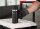 Milwaukee PACKOUT 532ml Isolierbecher mit Henkel und Trinkdeckel, schwarz