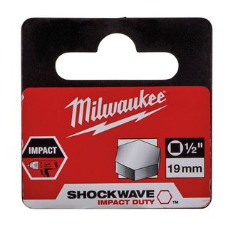 Milwaukee SHOCKWAVE Schlagnuss 1/2 19mm