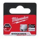 Milwaukee SHOCKWAVE Schlagnuss 1/2" 21mm