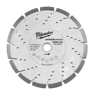 Milwaukee Speedcross Diamanttrennscheibe HUDD Universal 230 mm