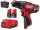 Milwaukee M12BDD-202C Akku-Bohrschrauber + 2xM12B12 Akku 2,0Ah + C12C Lader + Koffer