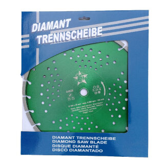 Diamanttrennscheibe Laser Cut New 350x20mm für Beton, Granit, Waschbeton