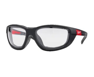 Milwaukee Schutzbrille High Performance Arbeitsbrille + Schaumstoffauflage klar