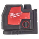 Milwaukee L4CLLP-301C Kreuzlinien Laser mit Lotpunkten...