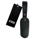 FHB Karabinerhaken GABRIEL an Lederschlaufe