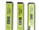 BMI neon Wasserwaagenset bestehend aus: 1x 40cm, 1x 100cm und 1x 180cm Wasserwaage