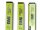 BMI neon Wasserwaagenset bestehend aus: 1x 40cm, 1x 100cm und 1x 180cm Wasserwaage