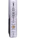 BMI Holzgliedermassstab 2m weiß