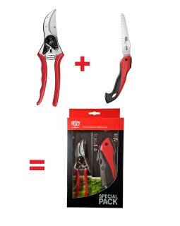 Felco Set Felco 602 Säge + Gartenschere nach Auswahl im Geschenkkarton
