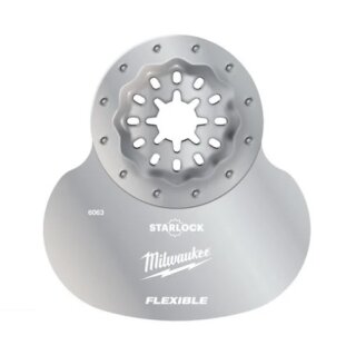 Milwaukee Multitool Starlock Schneidmesser Pilzform zum Schneiden von Silikon und weichem Kitt 70mm