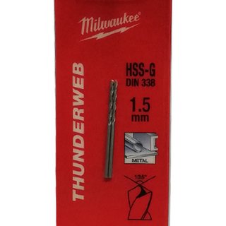 Milwaukee Metallbohrer HSS-G THUNDERWEB 1,5mm