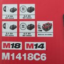 Milwaukee M1418C6  Multi-Ladegerät