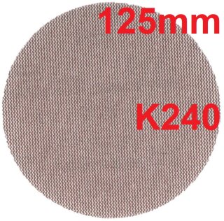 Milwaukee Schleifblätter Netzstruktur für Exzenterschleifer 125mm K240 10er Pack