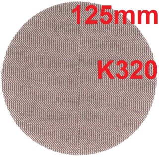 Milwaukee Schleifblätter Netzstruktur für Exzenterschleifer 125mm K320 10er Pack