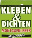 PETEC Kleben & Dichten Montagekleber schwarz 80ml