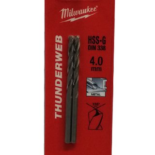 Milwaukee Metallbohrer HSS-G THUNDERWEB 4,0mm