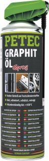 PETEC Graphitöl Spray, UNIVERSAL-ÖL 500ml